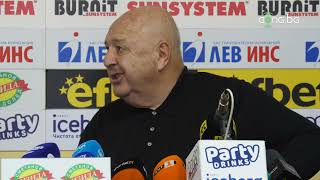 Венци Стефанов за изпочупените седалки на стадиона на Славия от фенове на ЦСКА