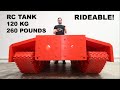 MOTORS ON THE BIG 3D PRINTED TANK!