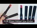 NEW！3CE Slim Velvet Lip Color♛スリムベルベット リップカラー♛4色レビュー