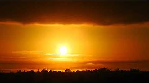 Beautiful Sunrise Time lapse Unedited No Copyright Video Hamilton, New Zealand