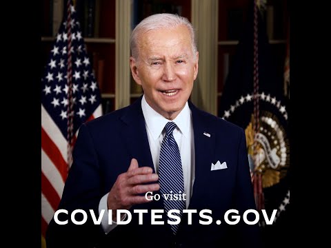 President Biden: Order More Free COVID Tests at COVIDtests.gov – The White House