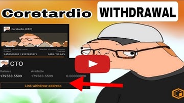 CORETARDIO token Withdrawal on Satoshi App || Coretardio Wallet Address Linking Guide • $CTO