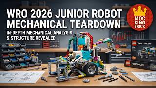WRO 2026 Junior Robot: Complete Mechanical Teardown & Analysis