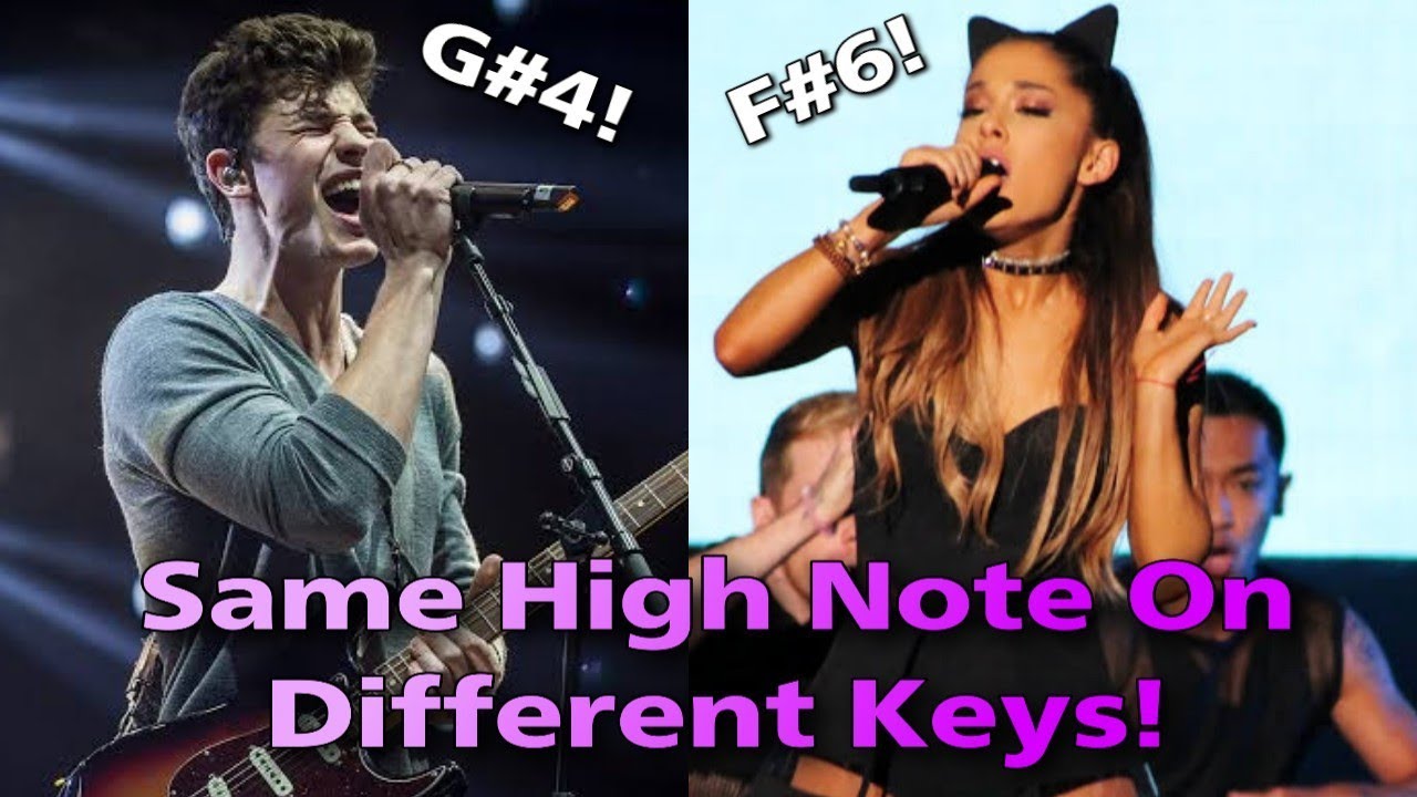 FAMOUS SINGERS | Attempting The Same High Note On Different Keys!! (Part 4)