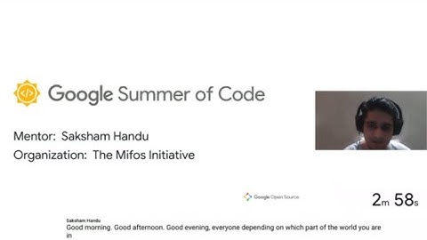 Lightning Talk @GSoC Mentor