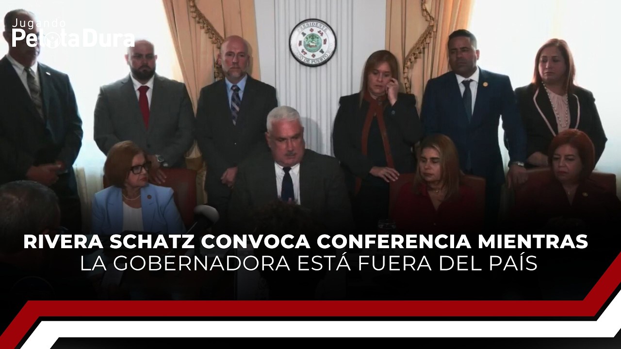 Rivera Schatz convoca conferencia mientras la gobernadora está fuera del país