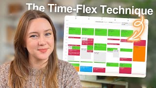 How I manage my time - the Time Flex Tier Technique