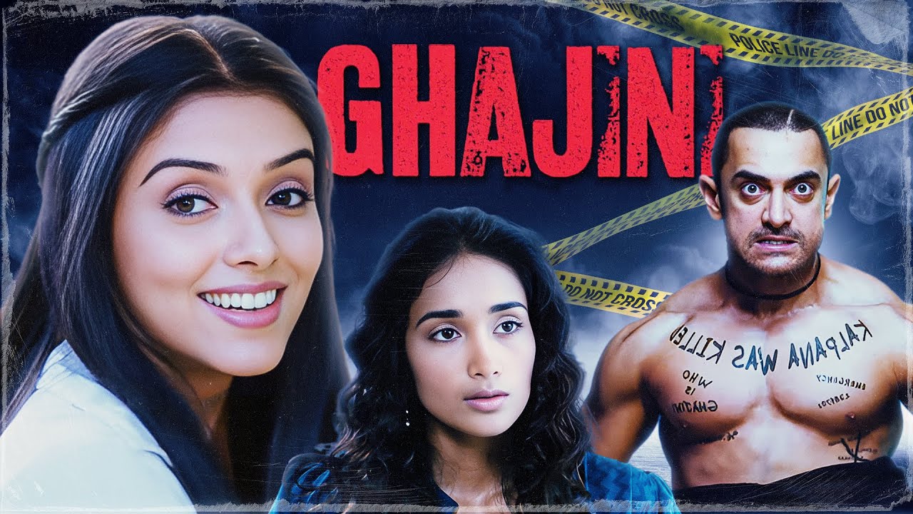 Ghajini  Full Movie  Asin  Jia Khan  Aamir Khan  Superhit Bollywood Movie