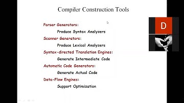 3 2 COMPILER  DESIGN CONSTRUCTION TOOLS