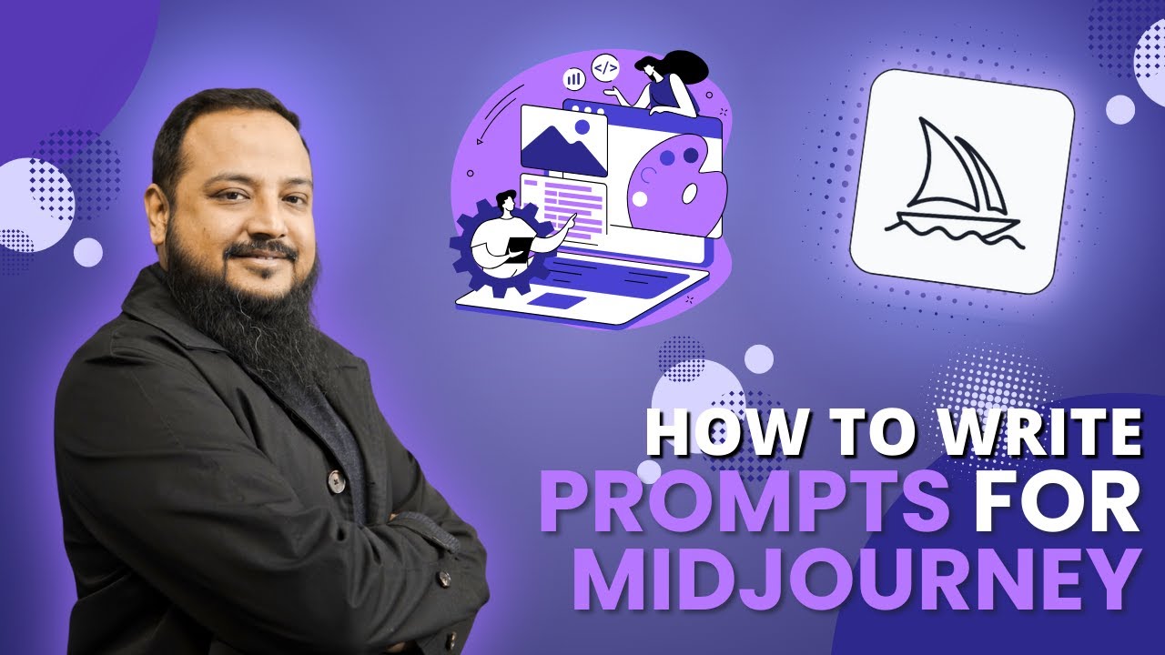 How to Write Prompts for Midjourney | AI Guide for Beginners - YouTube