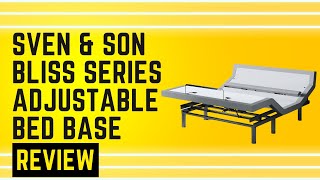 Sven & Son Bliss Series Adjustable Bed Base Review (Pros & Cons Explained)