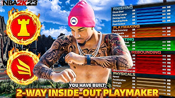 *NEW* 2-Way Inside-Out Playmaker BUILD in NBA 2K23 NEXT & CURRENT GEN
