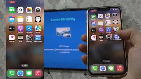 Как вывести экран Айфон на телевизор.Как подключить iPhone к телевизору