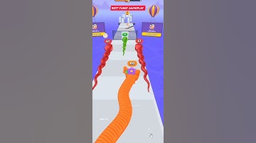 Snake Run Race 3D Gameplay #shorts✅  Part- 2187 #shorts #snake