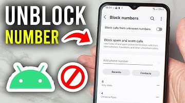 How To Unblock A Number On Android - Step By Step