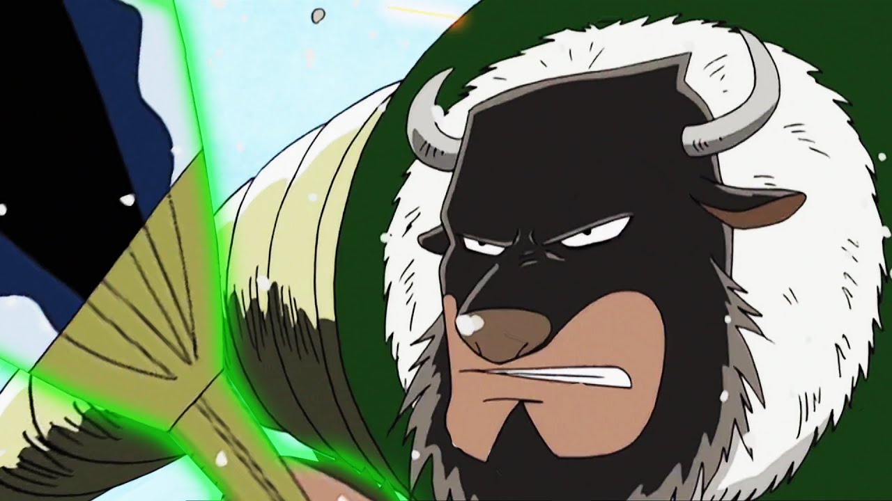 Dalton Ushi Ushi no Mi Model Bison All Attacks and Abilities 【1080p】 Drum Island Arc