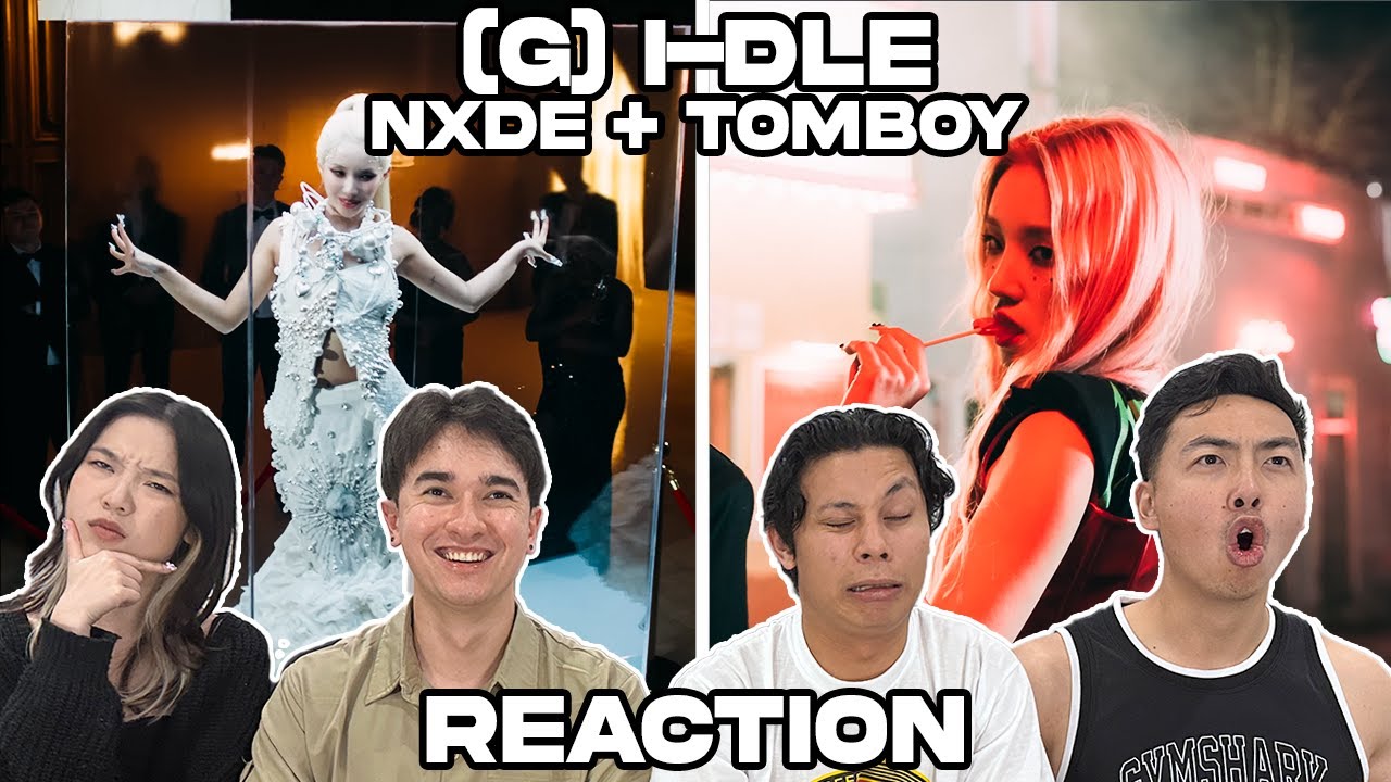 WE WATCH 2 (G)I-DLE MVS! | Nxde + Tomboy REACTION!