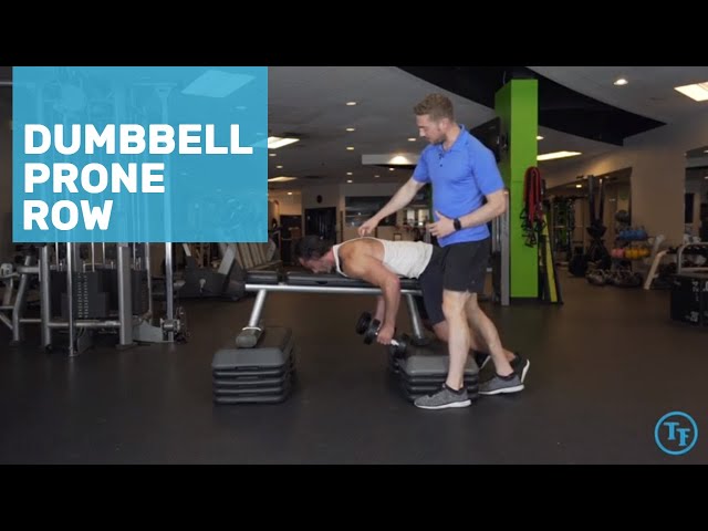 Prone Rows Or Horizontal Rows Prone Rows Dumbbell
