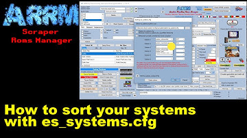 ARRM : How to sort your systems (es_systems.cfg)