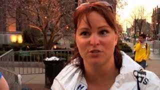 Boston Marathon explosions: witnesses describe chaos and fear on streets