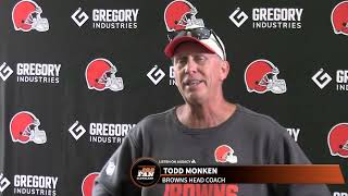 Pre-snap mistakes continue to frustrate Browns head coach Todd Monken