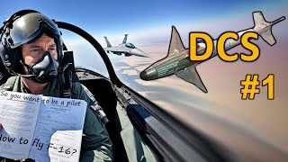 Im trying to take off F-16 [DCS]