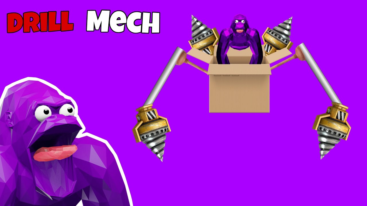 How to make a drill mech suit in animal company