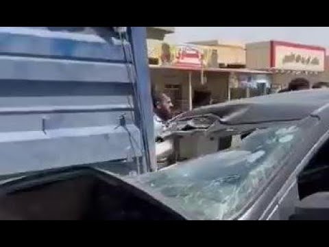 بالفيديو حادث سير يؤدي لإصابة 3 اشخاص على طريق صلاح الدين