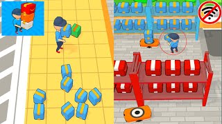 📦 MAIL WAREHOUSE 🟦 [SIMULATOR WAREHOUSE OFFICER GAMES ANDROID] GAMEPLAY WALKTROUGH #1 screenshot 5