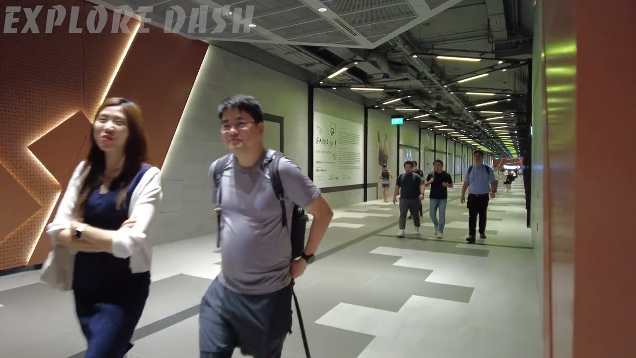 【4K】Walking from City Hall Exit D/4 to Chateraise, Funan Mall
