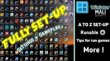 NEW WINLATOR MALI GLIBC 🔥 - SETUP/SETTINGS/GAMEPLAY | WINDOWS EMULATOR FOR LOW-END DEVICES