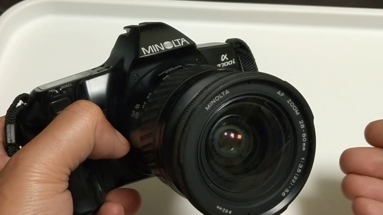 Minolta Alpha 3700i Camera Minolta 3700i Minolta α 3700 I SLR Film
