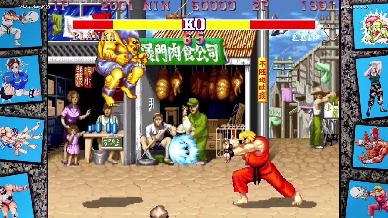 Street Fighter II Turbo: Hyper Fighting/Vendetta vs. Josedestructor 3 (Wolfie)/ FT 10/PS5