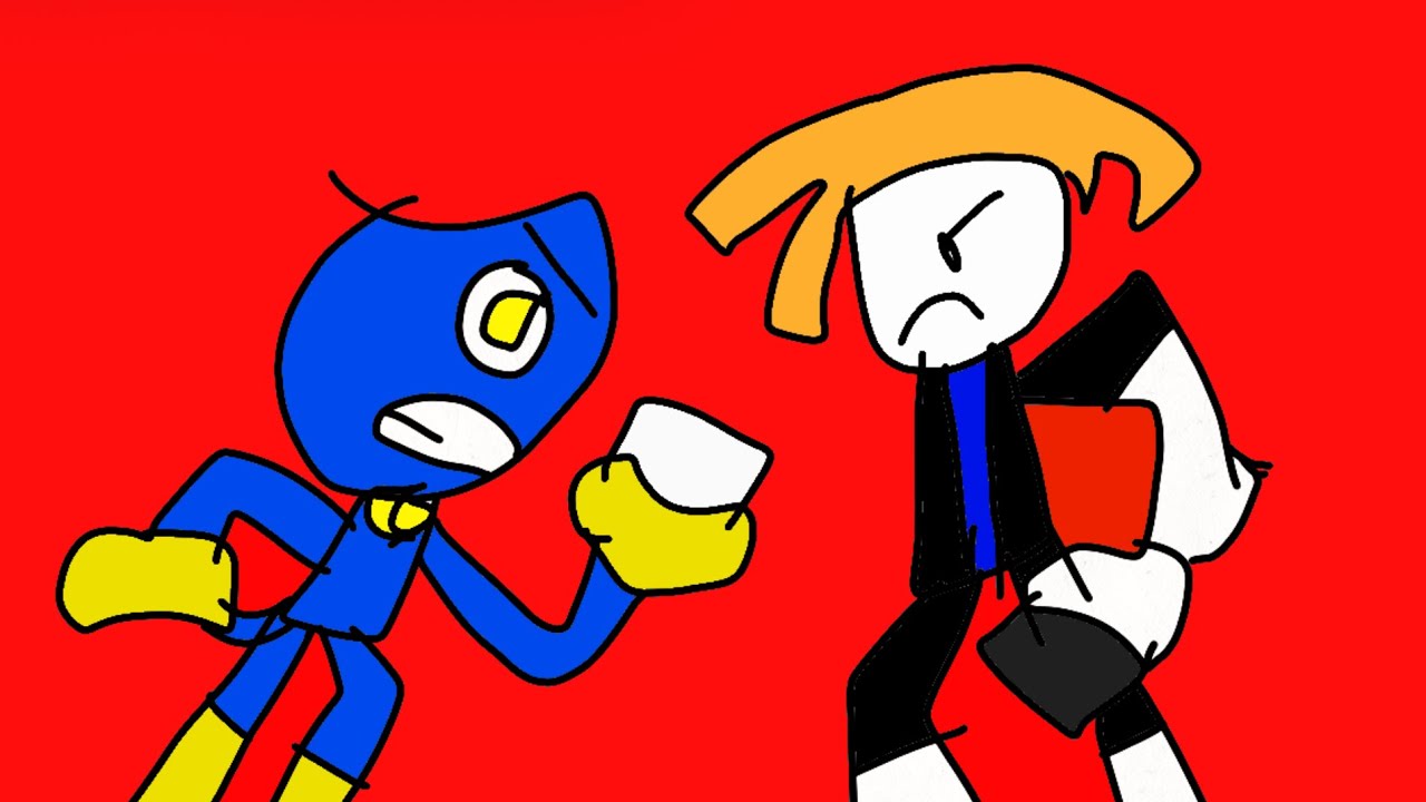 We have a ￼ battle with blocks