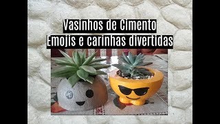 Vasinhos Emojis e Carinhas Divertidas