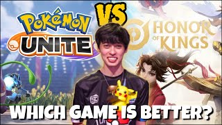 World Champion Compares Pokemon Unite VS Honor of Kings in 2025!