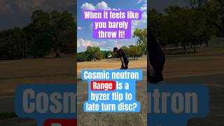 When it feels like you barely threw it! Range hyzer flip to late turn #discgolf #mvpdiscsports