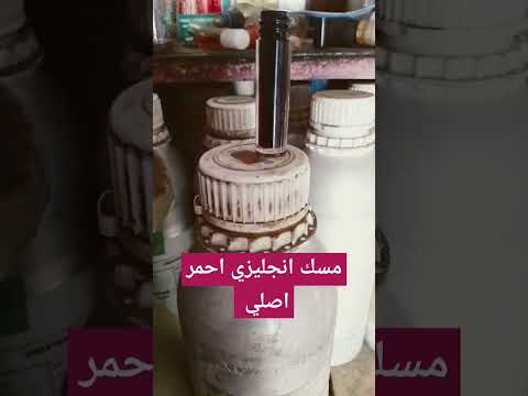 مسك انجليزي أحمر أصلي