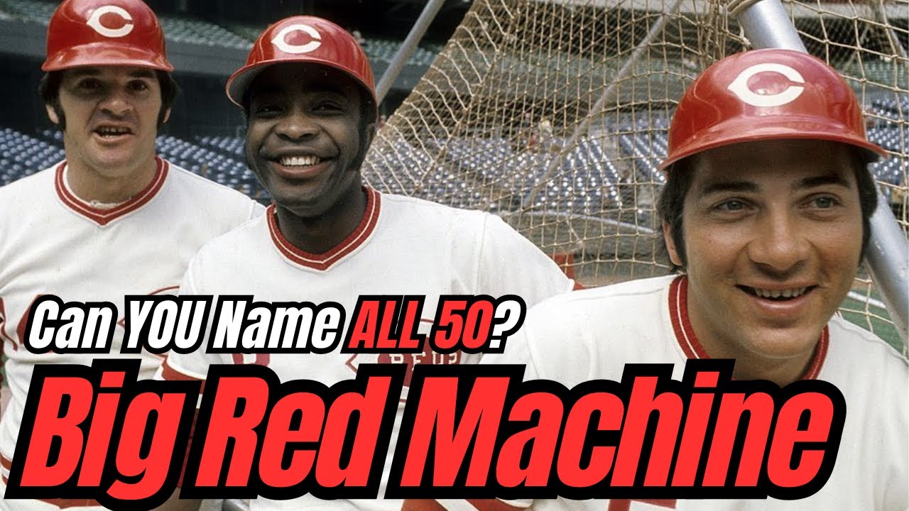 Can You Name All 50 Stars of the Big Red Machine? ⚾ | 1970s Cincinnati Reds Quiz