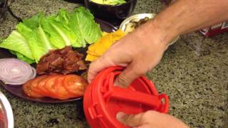 As Seen on TV Review: Stufz Burger and Burger Making