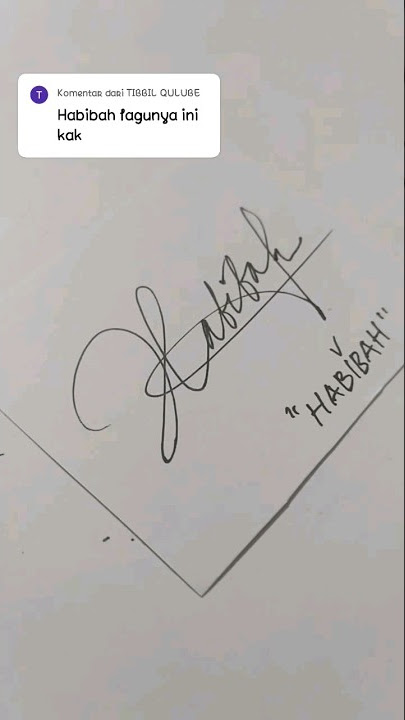 tanda tangan simple #signatureideas #signature #tandatangan #tandatangankeren #lettering #bunkyudhi