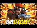 #1 HYPER AGGRESSIVE DECK!! BRAND NEW 3.6 CYCLE IN CLASH ROYALE!!