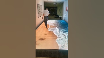 Interactive led floor screen#interiors #ledlighting #floor #ledscreen #trending #like #follow