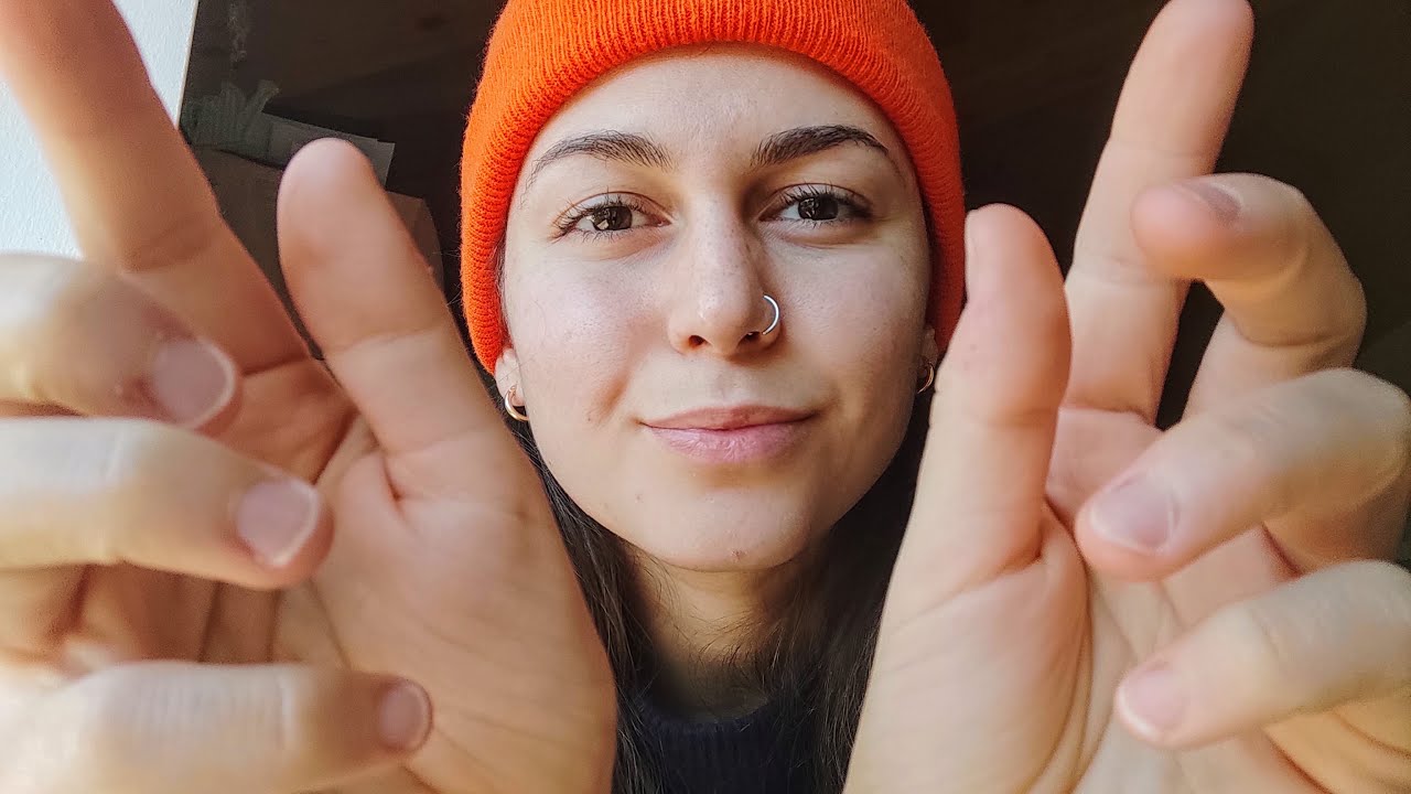 ASMR relax e chiacchiere a cuore aperto 👭 visual triggers, spit painting, hands movements & co 🤲🏼