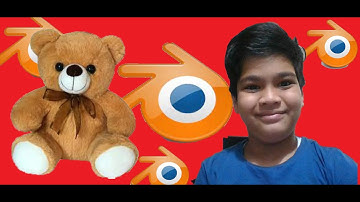 How to Make a Teddy Bear in Blender 2.92 for beginners. 3D kid