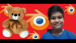 How to Make a Teddy Bear in Blender 2.92 for beginners. 3D kid
