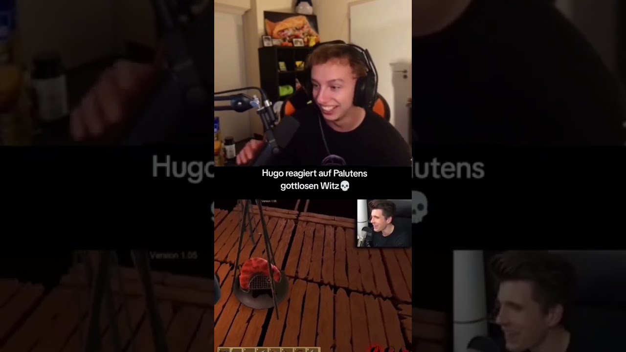 HUGO REAGIERT AUF PALUTEN 😂