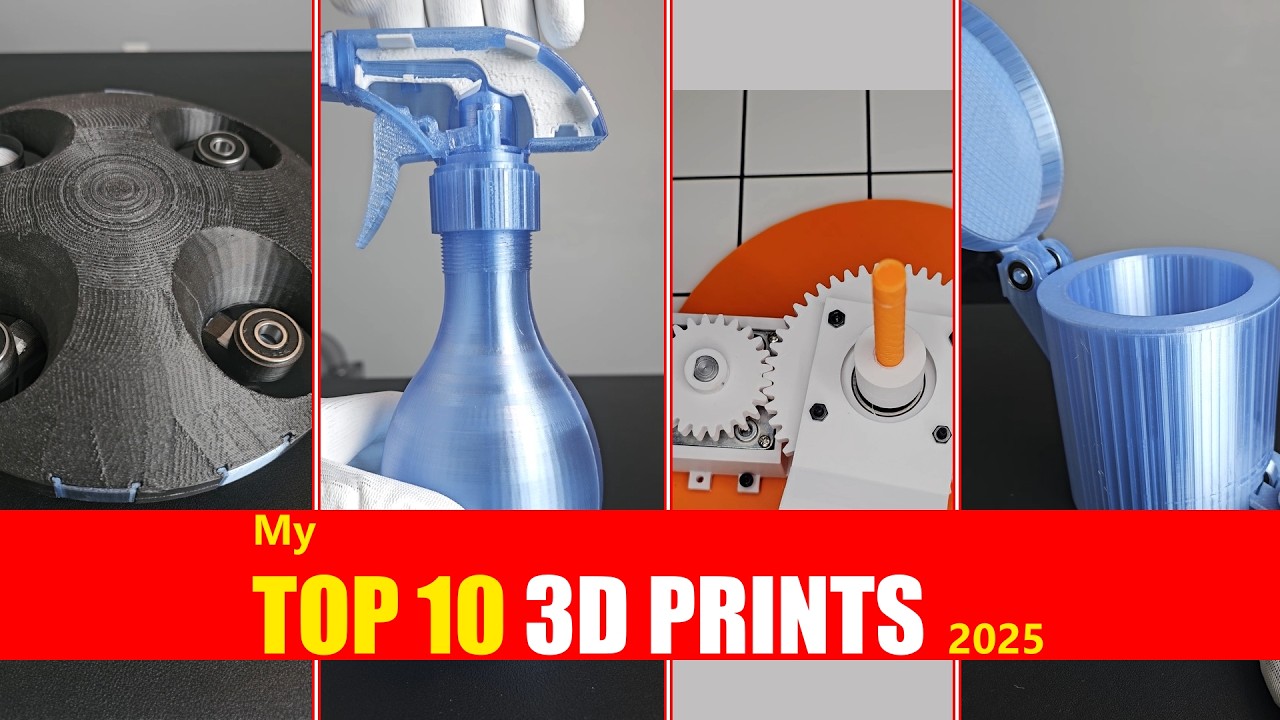 Топ-10 3D-принтов 2025 года. 