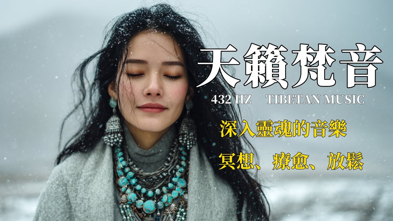 🎧療愈身心的西藏音樂，來自青藏高原的天籟梵音，净化靈魂，傳統頌缽、牧笛、結合寺廟療愈純净之聲