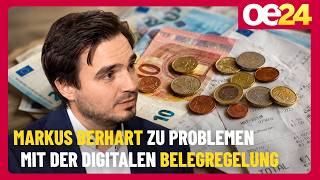 Markus Bernhart zu Problemen mit der digitalen Belegregelung